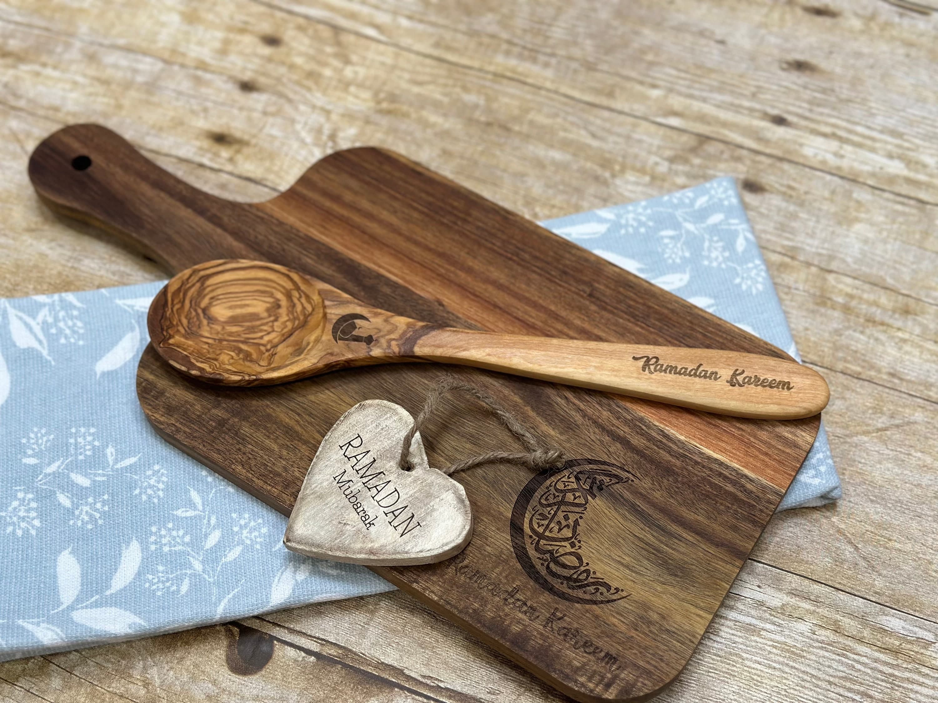 Personalized Custom Ramadan Cheese Board Charcuterie Gift Set Ramadan Eid Gift