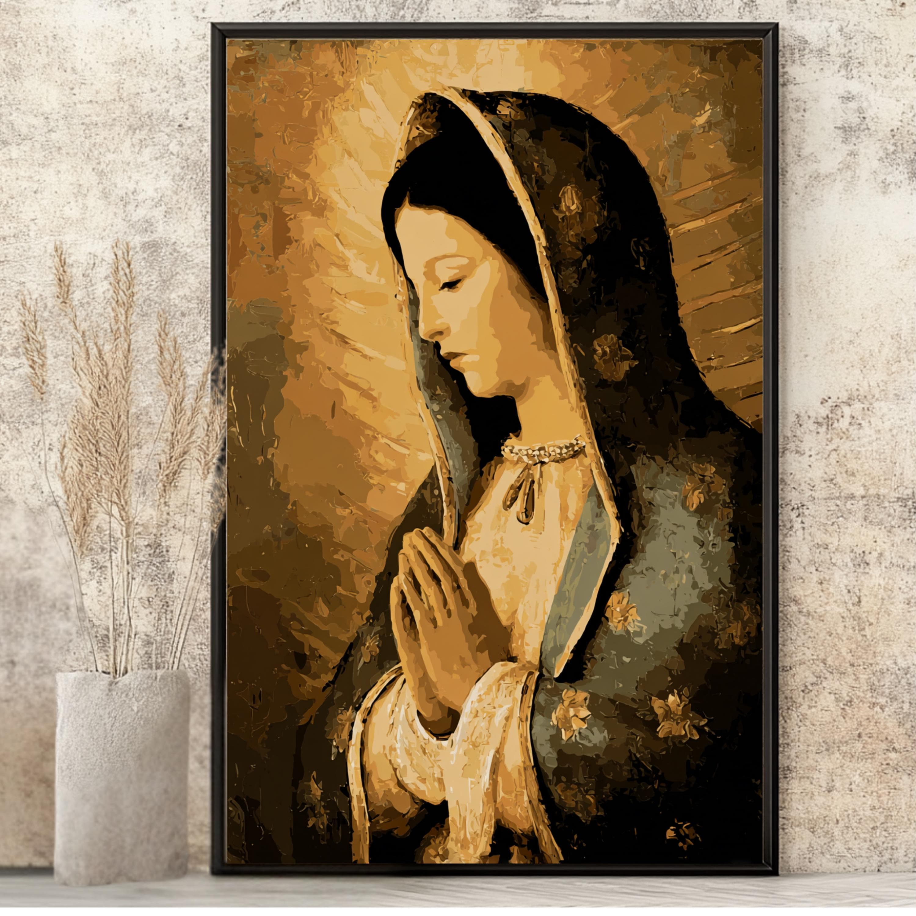 Our Lady of Guadalupe Print: Catholic Marian Art
