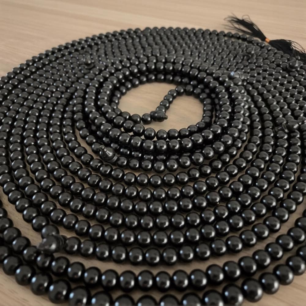 Moringa Wood Tasbih 8mm 1000 Beads – Galih Kelor Prayer Beads, Islamic Tasbeeh, Handmade Natural Wood