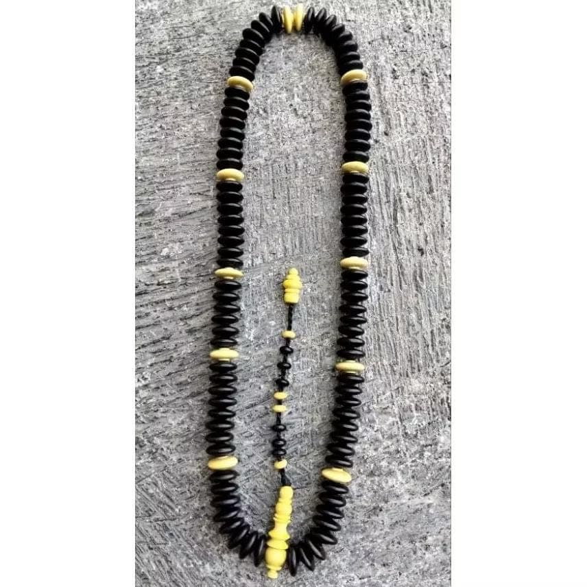 Sacred 108 Black Kelor & Kemuning Tasbih 16mm – Rare Indonesian Spiritual Prayer Beads - image 5