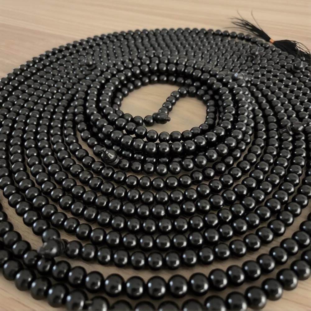 Moringa Wood Tasbih 8mm 1000 Beads – Galih Kelor Prayer Beads, Islamic Tasbeeh, Handmade Natural Wood - image 4