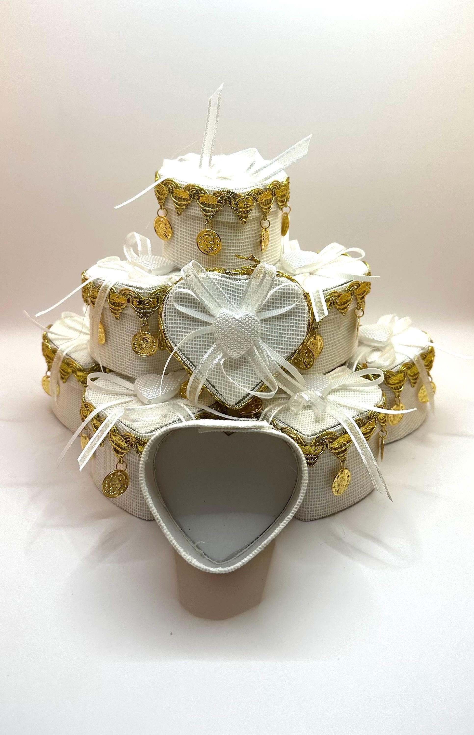 Henna Party Favor Gift Boxes: Set of 12, Wedding & Bridal Shower