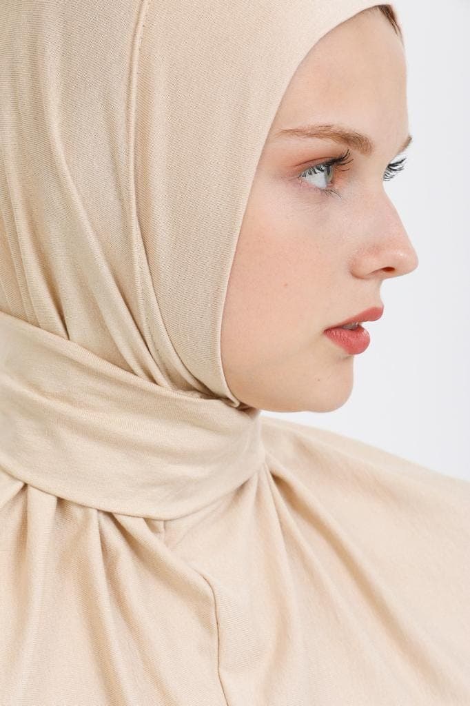 Pull on Instant 1Pc Quality Turkish Turlu Yusra Amira hijab collar