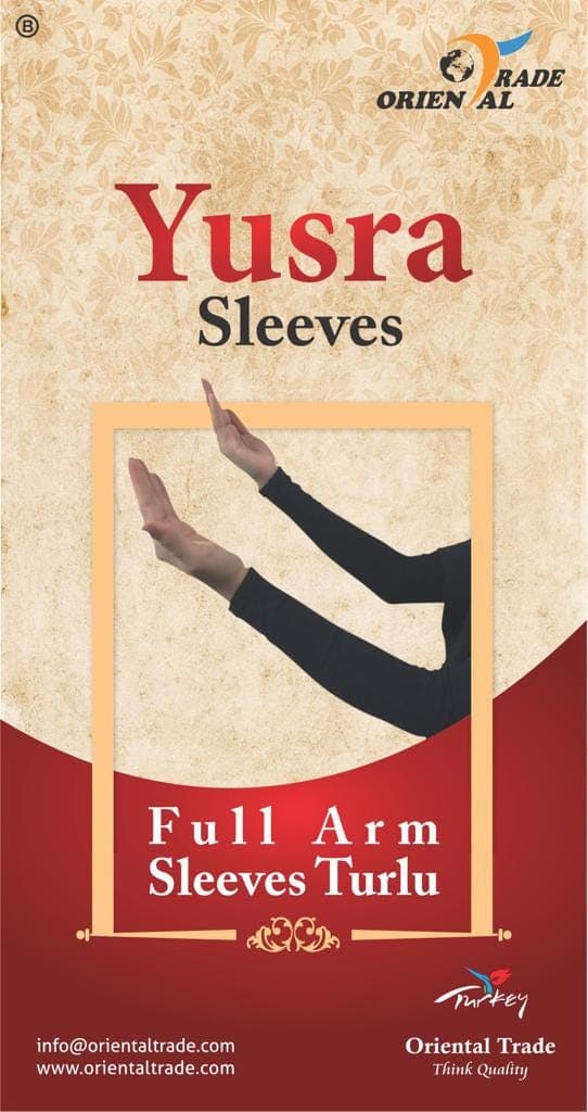 Elegant Turlu 1 pair Arm Sleeve  with/without button Cover comfy stretch Women - image 4