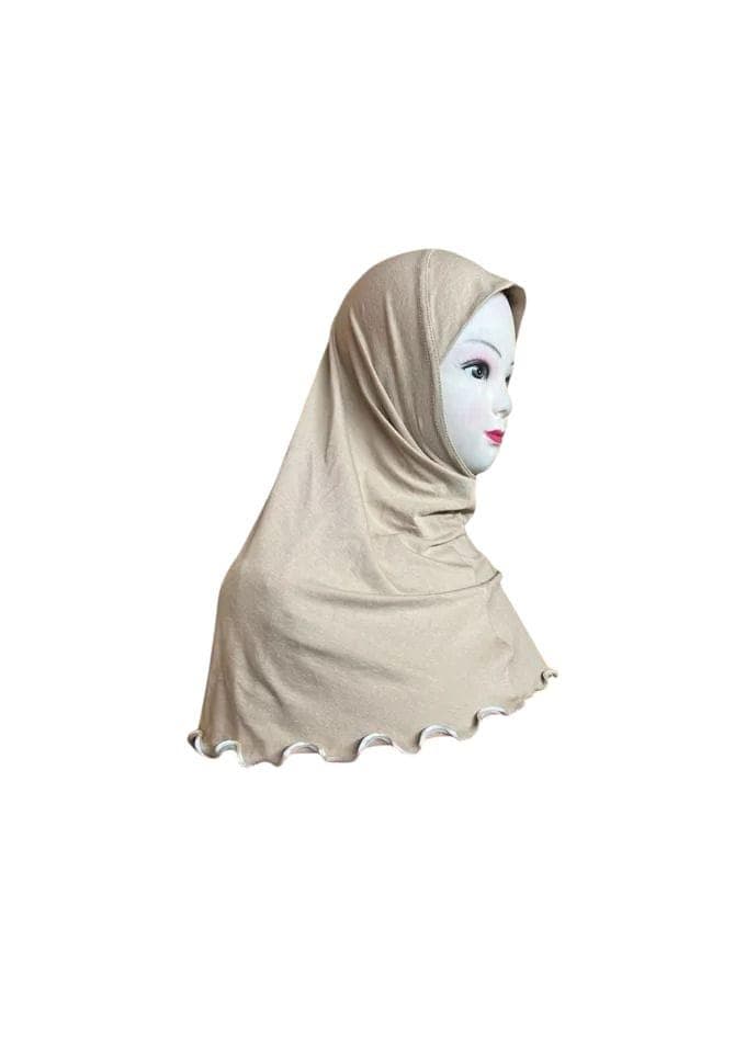Pull on Instant 1Pc Quality Turkish Turlu Yusra Amira School Children Hijab