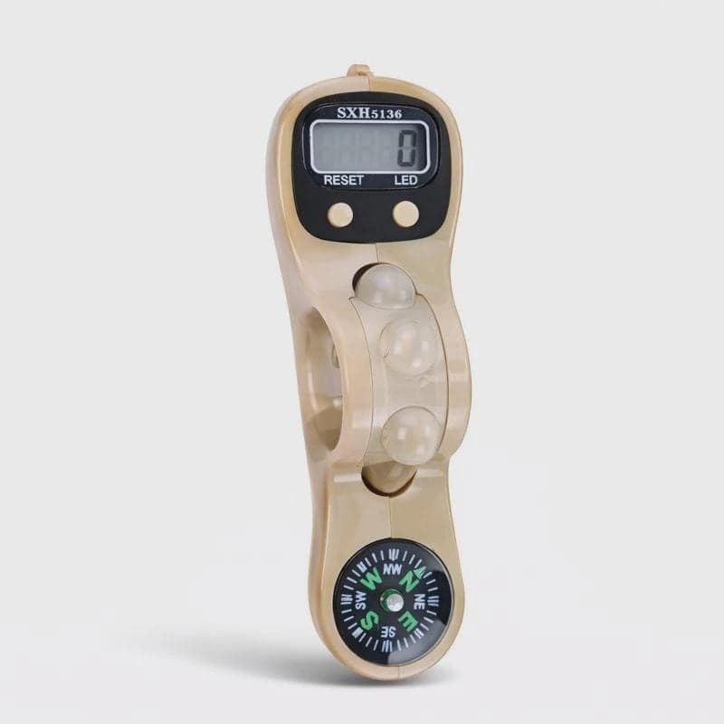 2Pcs Digital Finger Tasbeeh Counter W Qibla Compass & Led, Islamic Prayer Clicker - image 5