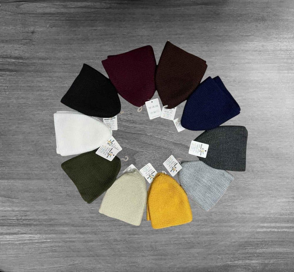 2 pcs Orlon Men Skull Cap Islamic Prayer Hat Topi Kufi Head Wear - image 4