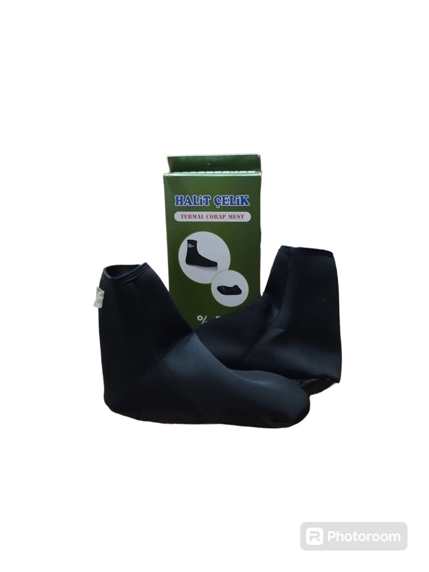 Thermal Socks With Leather Floor, Winter, Foot Warmers, Islam Mesh Socks, Unisex - image 3