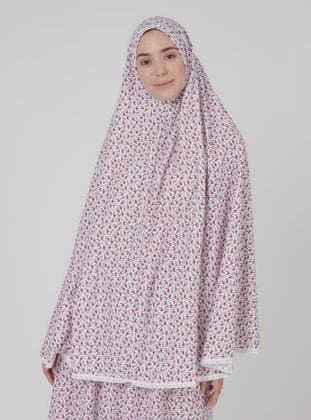2pc Yusra Muslim Women Adults Prayer Dress without sleeves Cover Body - image 3