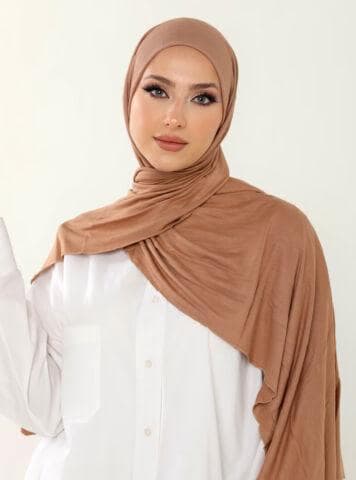 Large Viscose Hijab Scarf: Soft Modest Shawl Wrap - 60 Colors - image 5