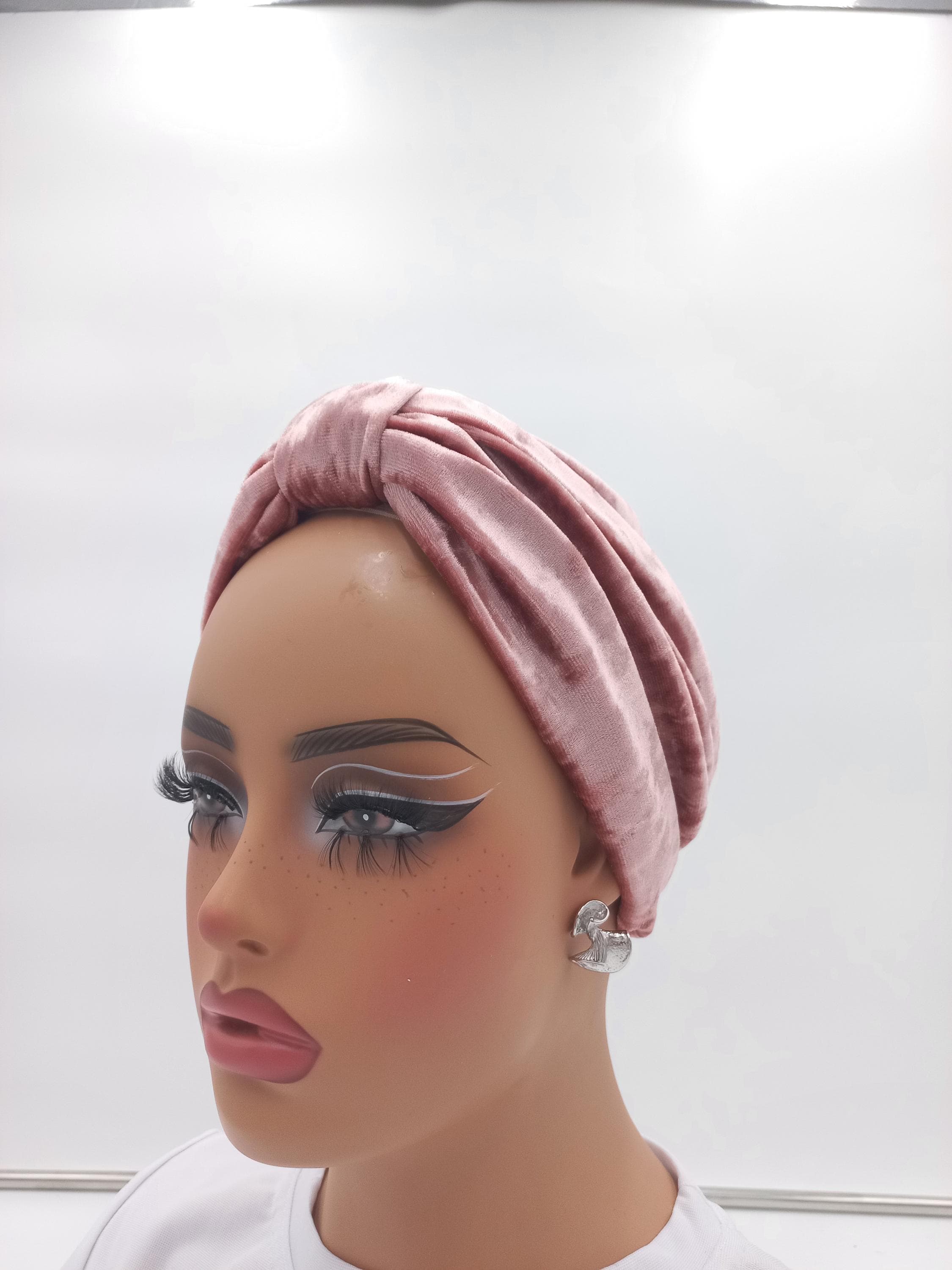 Pleated Turban Headwrap: Comfortable Chemo Headwear, Women's Fashion Accessory