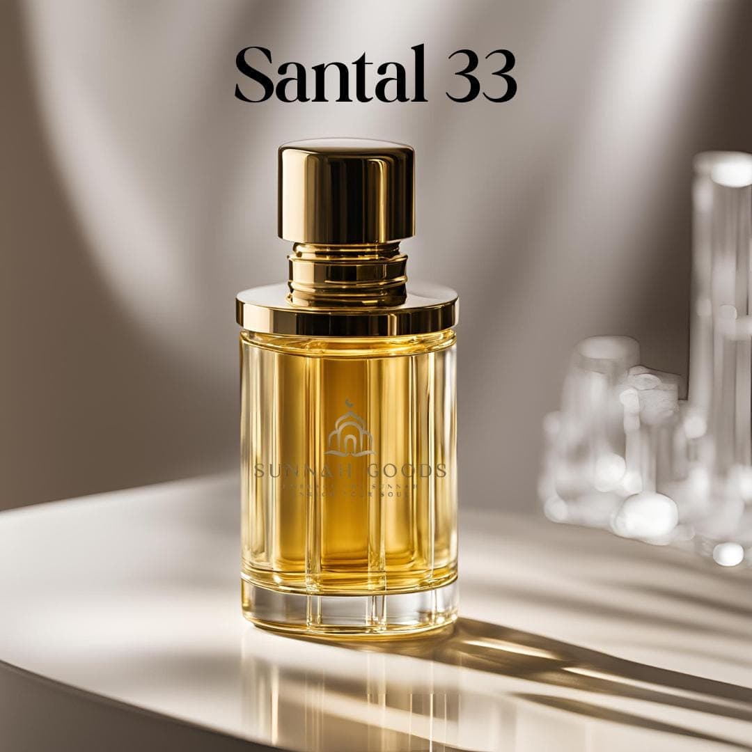 Santal 33 Impression by Sunnah Goods – Iconic Woody Fragrance, Oil-Based, Long-Lasting, Unisex and Elegant