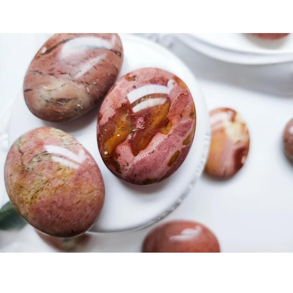 The Explorer’s Misbaha: Natural Pink Web Jasper - 33 Beads, 10mm - Islamic Tasbih - Gift Luxury Packaging, Authentic Gemstone Tasbeeh Bead - image 4