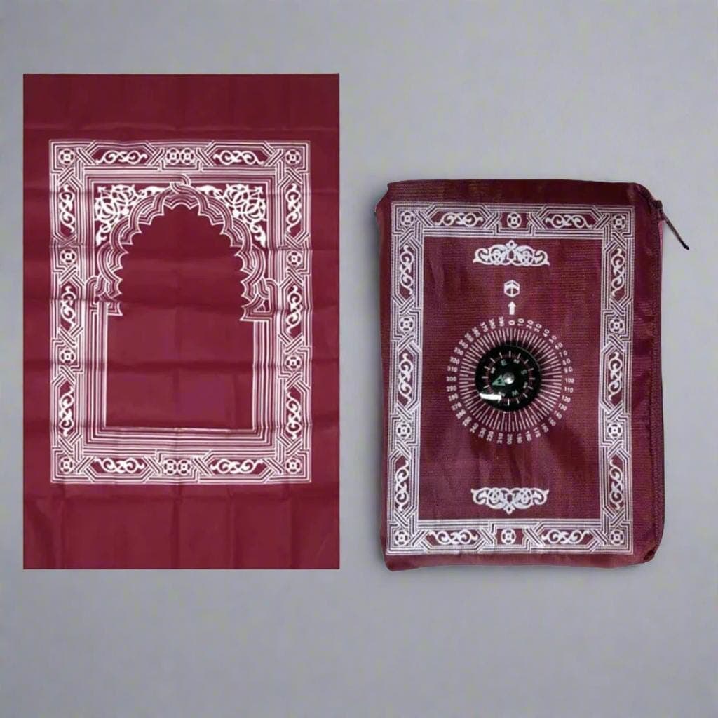Portable Waterproof Travel Prayer Mat - with Compass - image 5