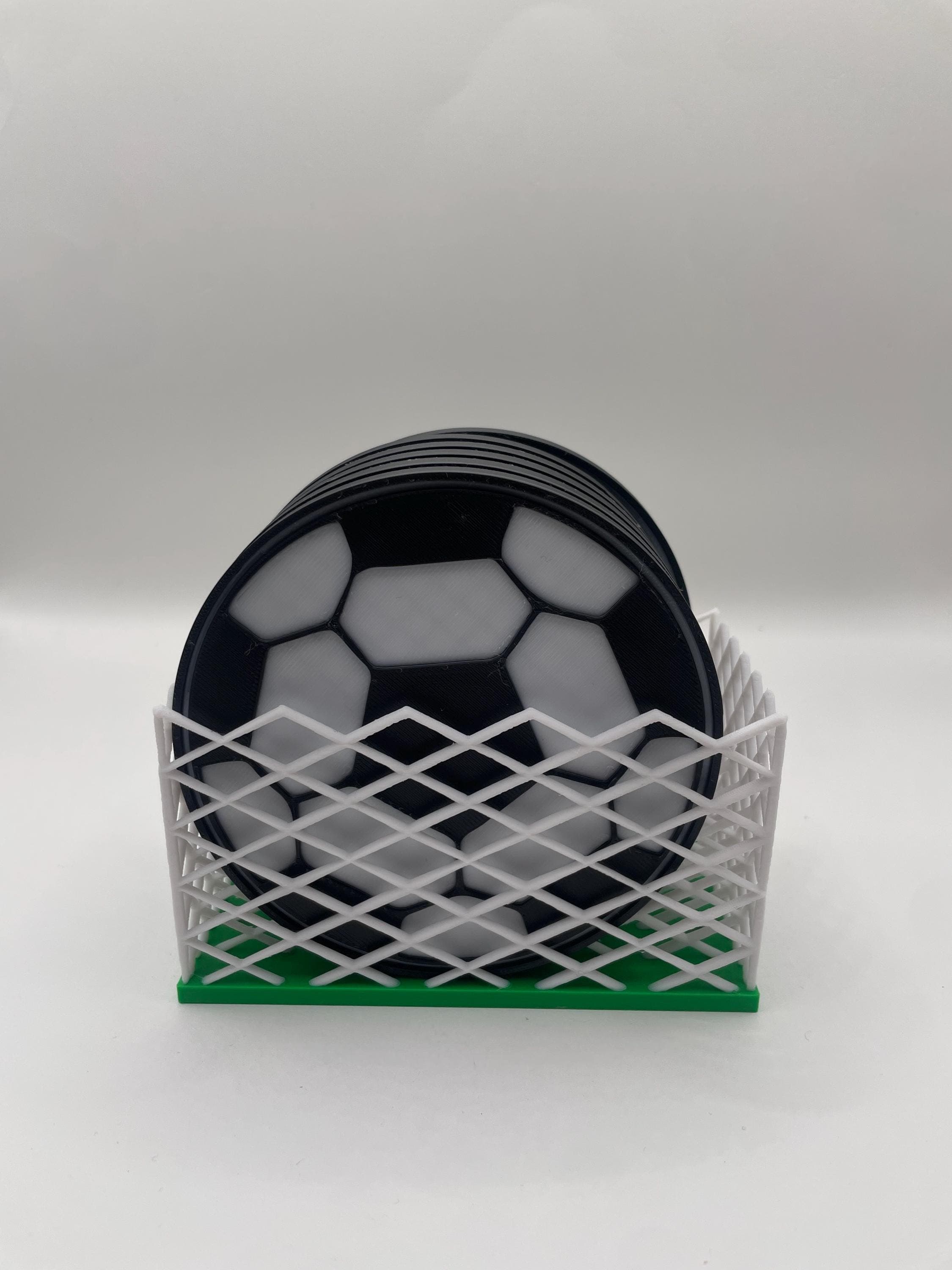 Soccer Ball Coasters (Set of 6) - Sports Fan Gift - Football Decor - Gift For Him - image 4