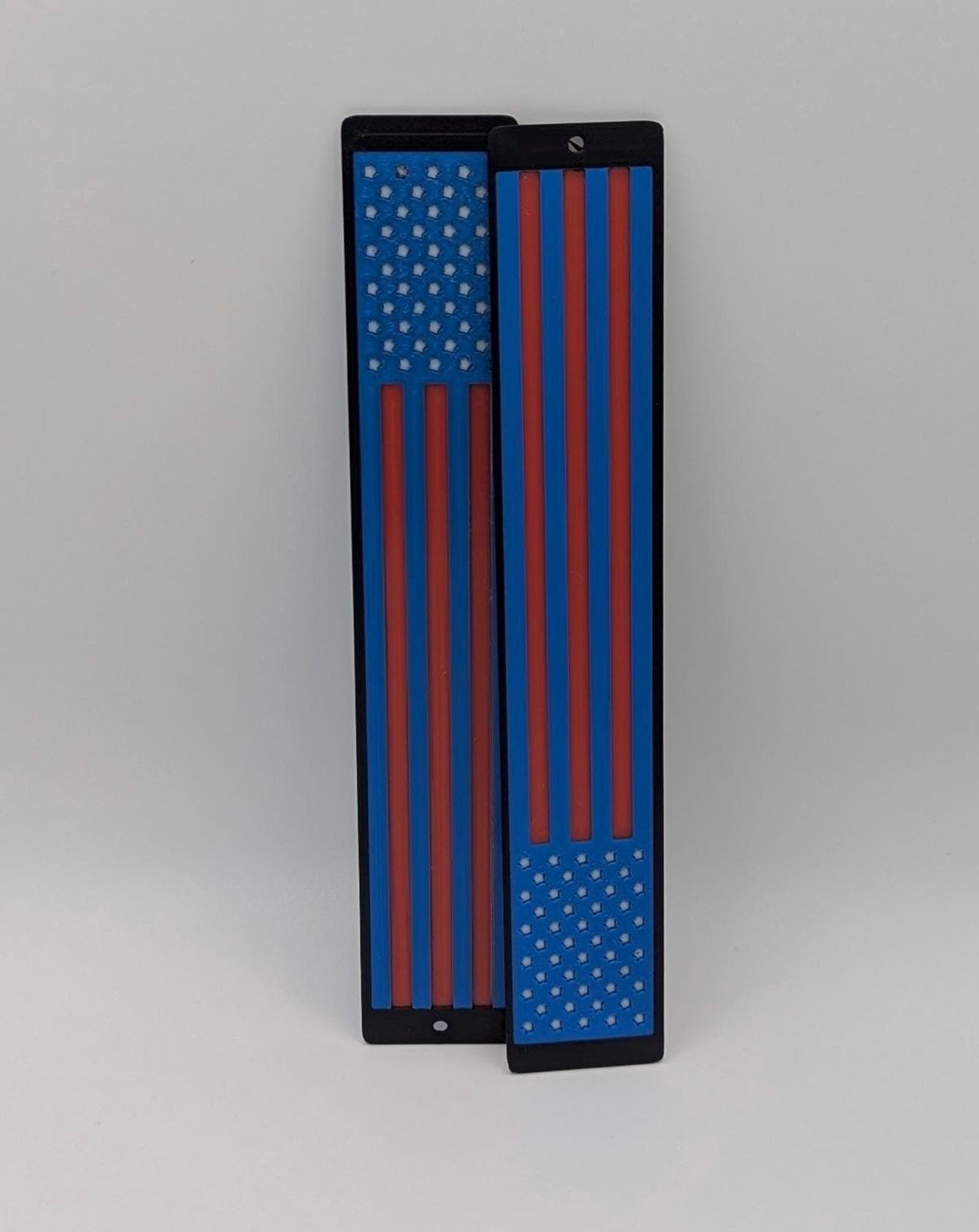 Patriotic American Flag Bookmark with Stars & Stripes - Unique Book Lover Gift - image 4