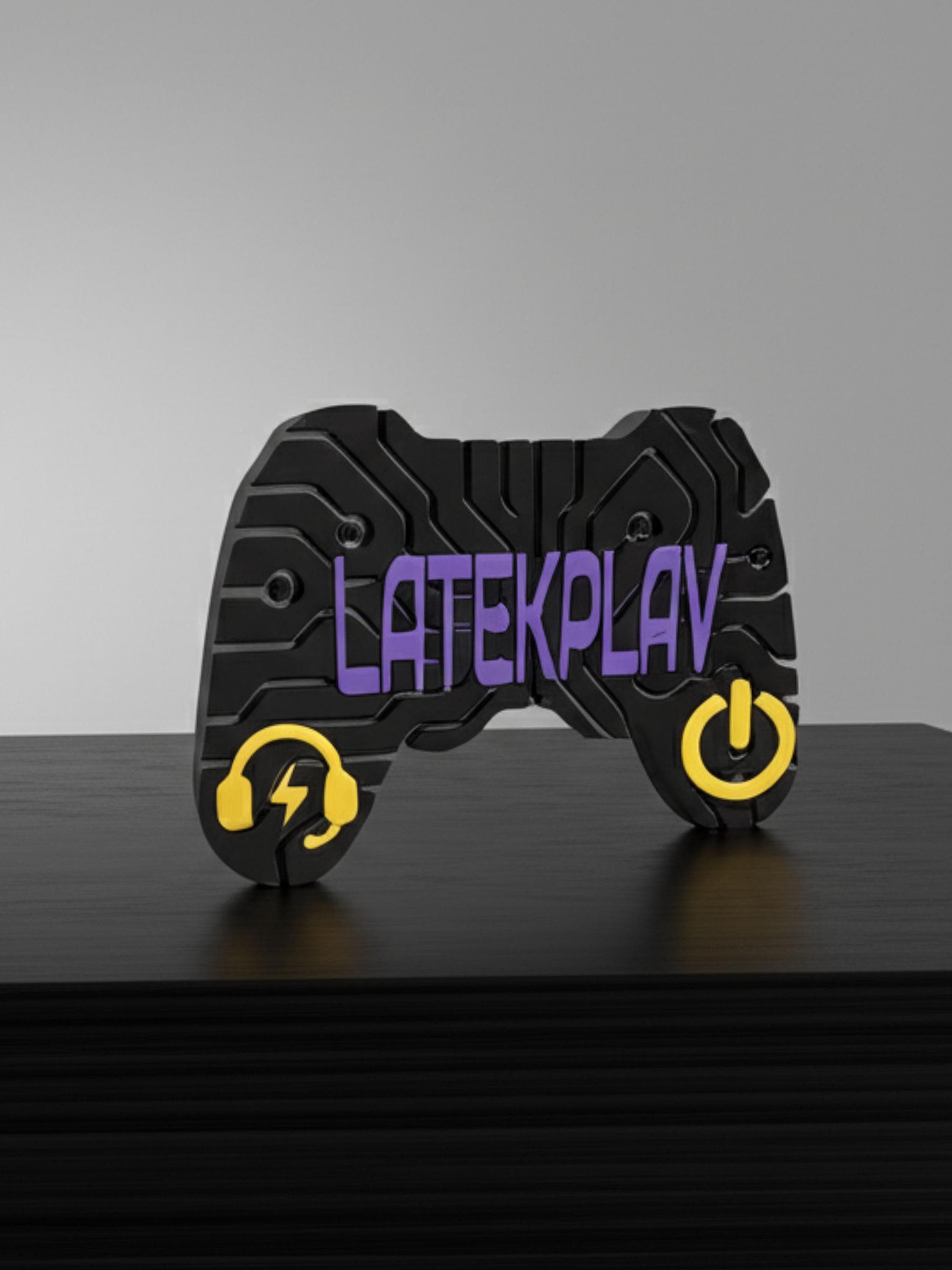 Gamer Tag Plaque - Custom Gaming Sign - Personalized Gift for Gamers - Man Cave Decor - image 3