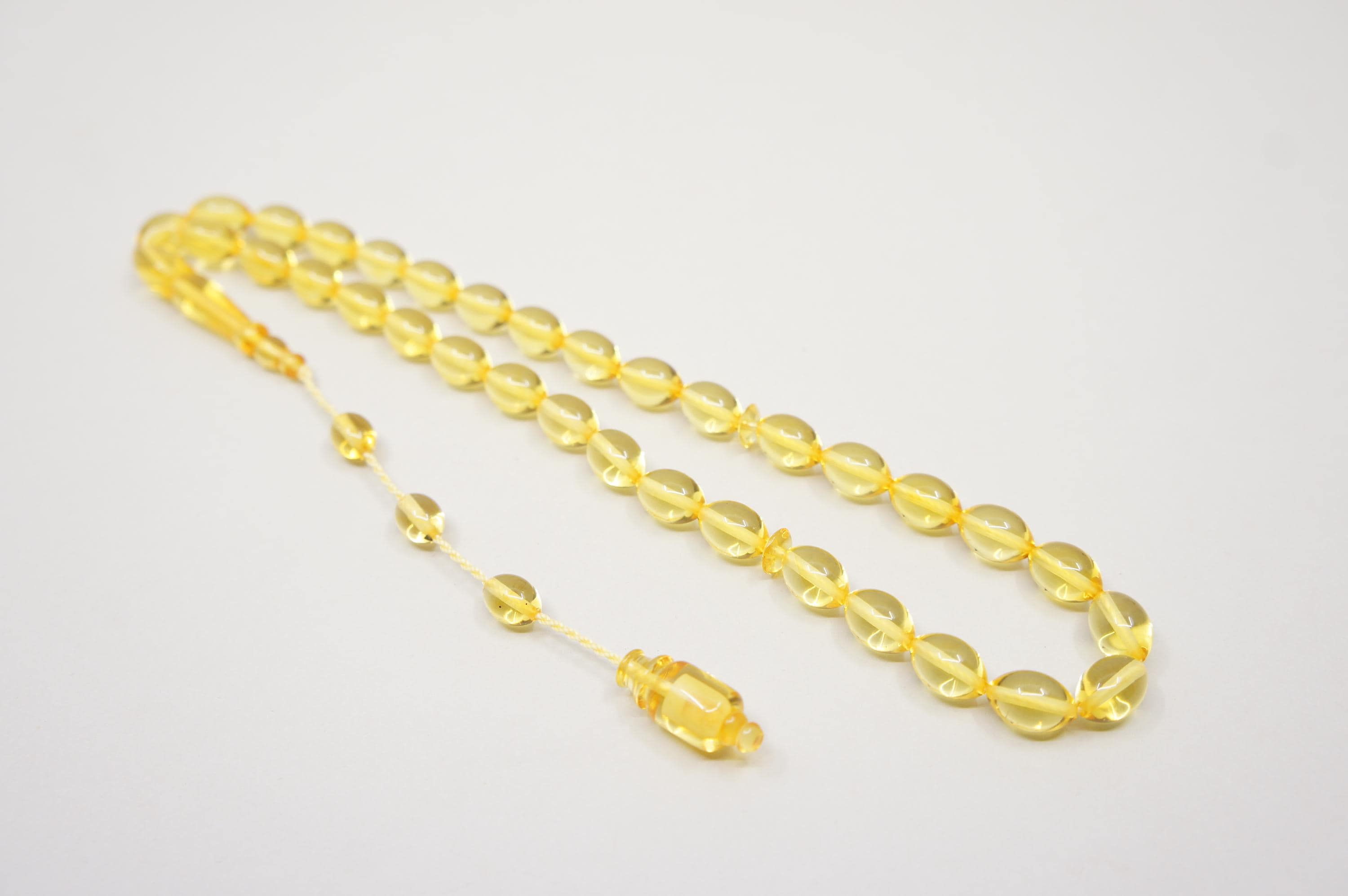 Baltic Amber Prayer Beads: Islamic Muslim Tasbih Rosary, Handmade - image 5