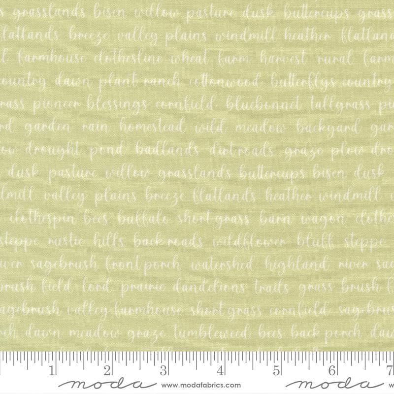 Words Pear from Pastel Prairie Collection by My Sew Quilty Life for Moda Fabrics - image 3