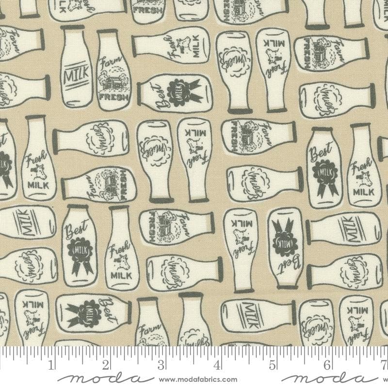 Milk and More Linen from Farmstead Collection by Stacy Iest Hsu for Moda Fabrics - image 3