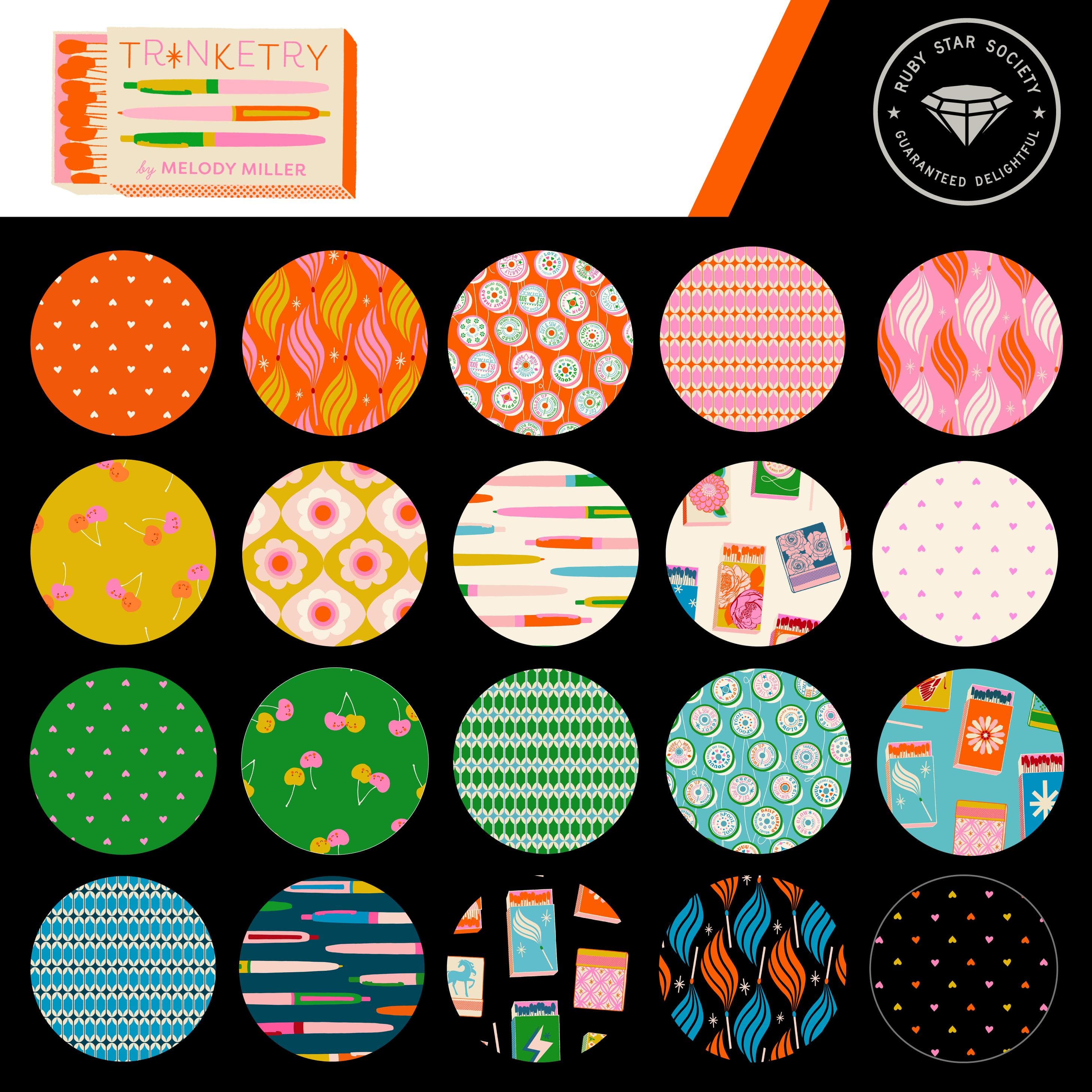 Trinketry Fat Quarter Bundle by Melody Miller for Ruby Star Society - image 4