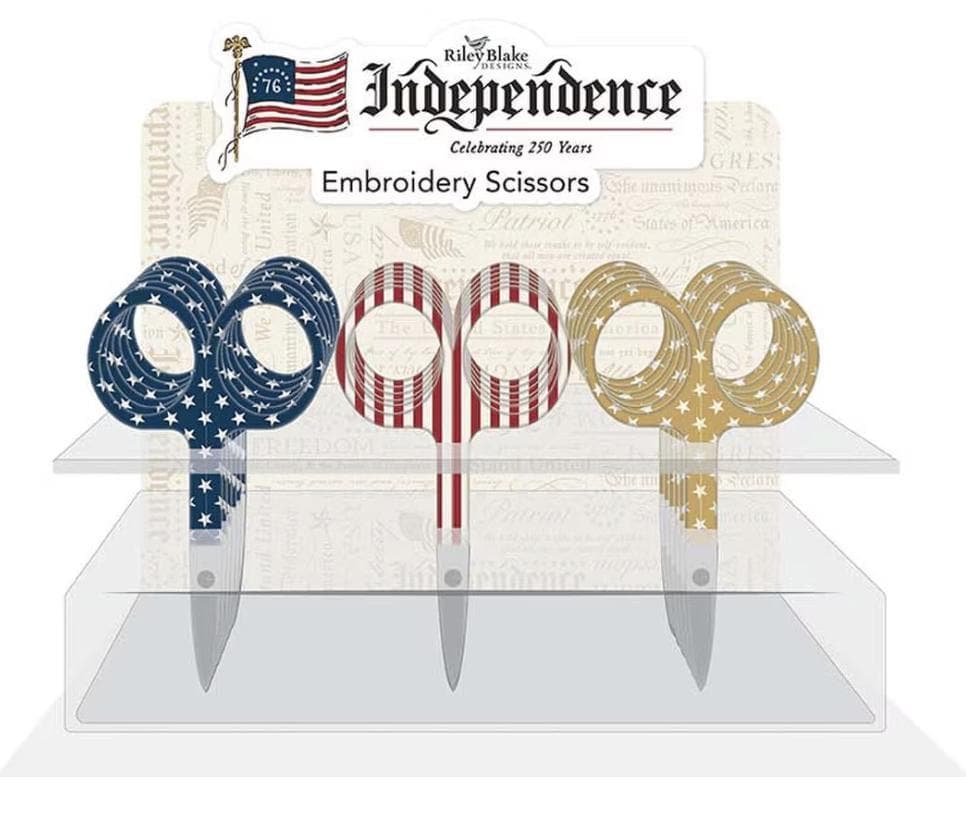 Independence Embroidery Scissors by Riley Blake Designs