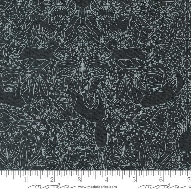 Frolic Forest Midnight from Woodland Wonder Collection by Gingiber for Moda Fabrics - image 3