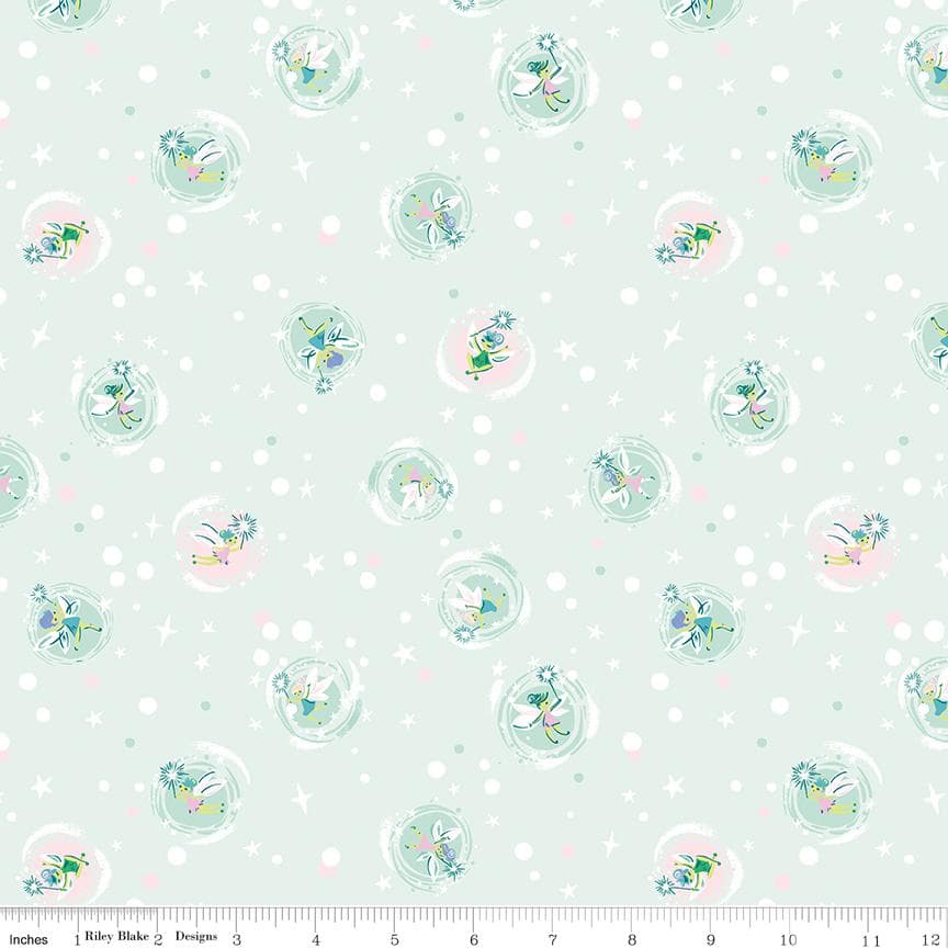 Tink Mist from Forever Neverland Collection by Jill Howarth for Riley Blake Designs