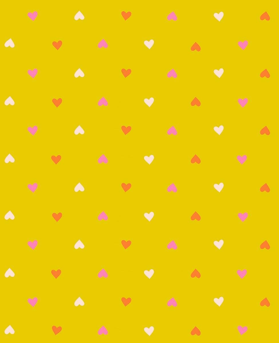 MM Hearts Golden Hour from Best Day Ever Collection by Melody Miller for Ruby Star Society