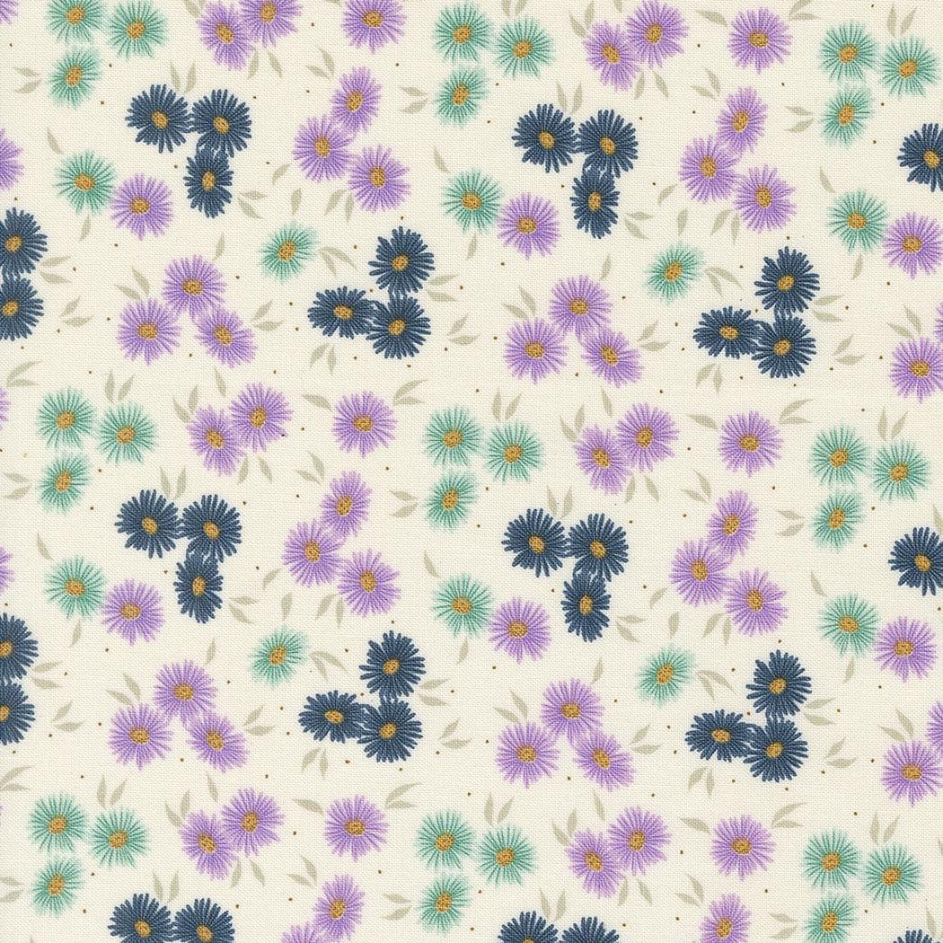 Beach Asters Oyster from Seaglass Summer Collection by Sweetfire Road for Moda Fabrics