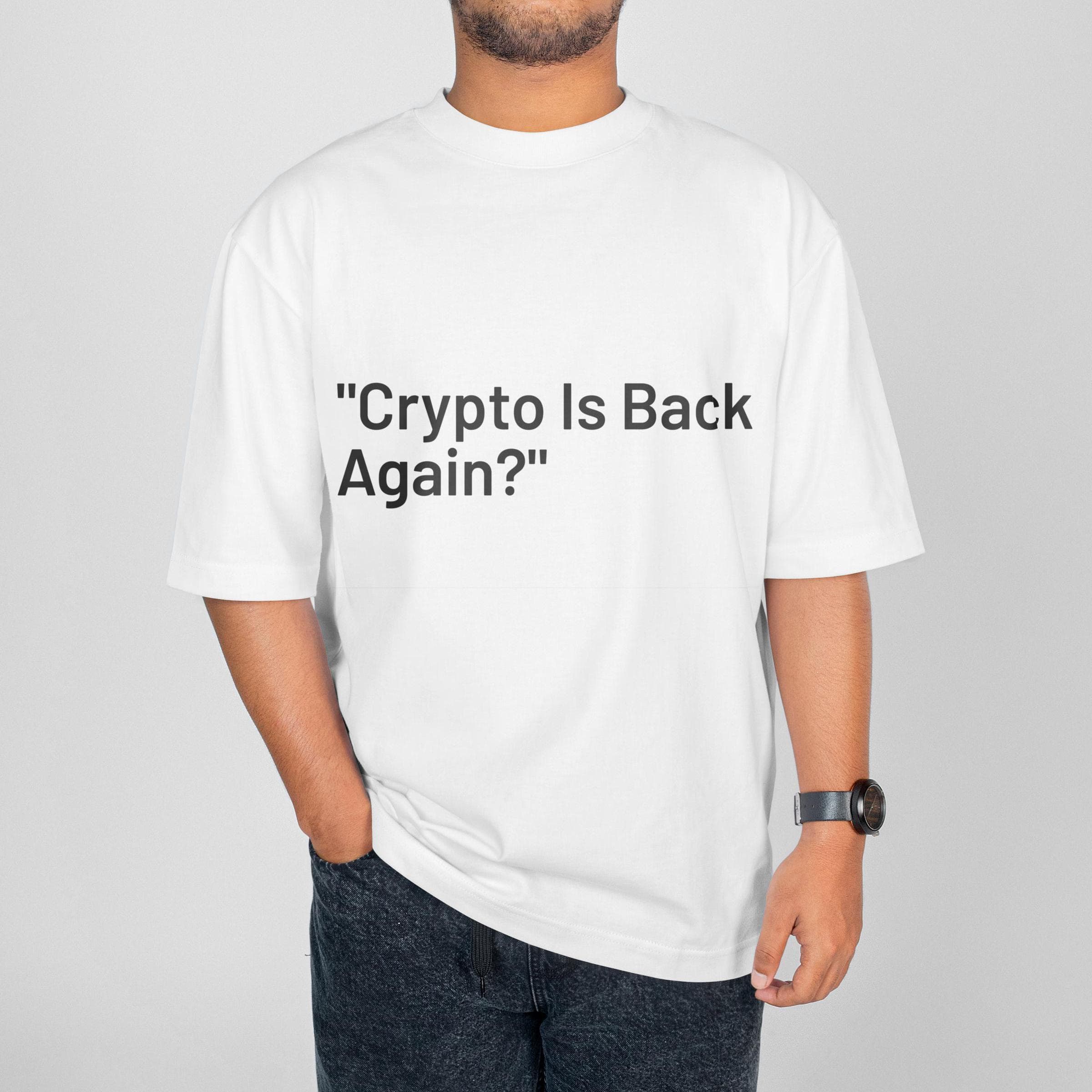 Crypto is Back Again SVG, PNG