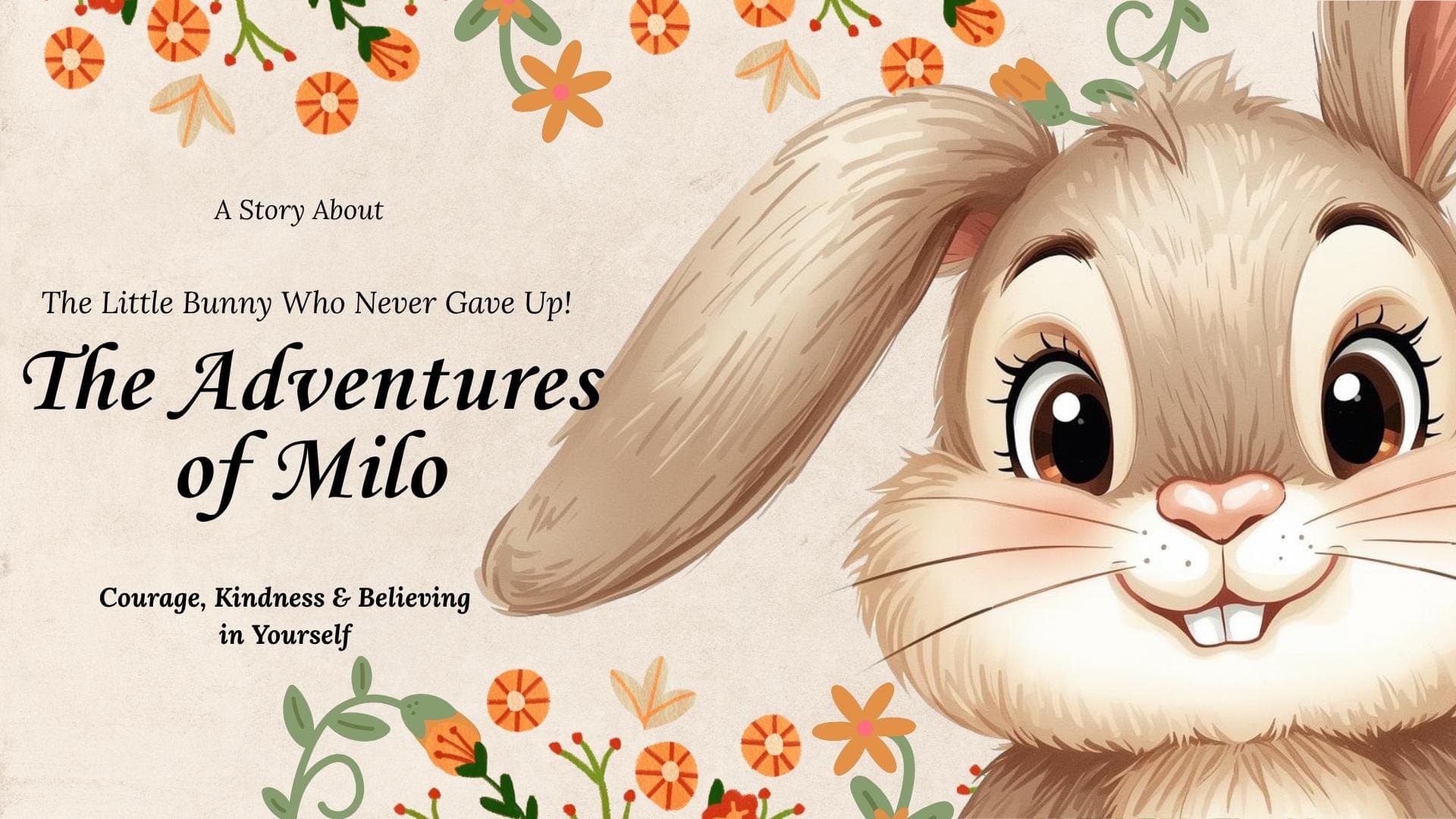 Milo The Little Bunny Storybook | Kids Bedtime Story PDF | Printable Children’s Book | Growth Mindset Story | Ages 4-7 - image 3