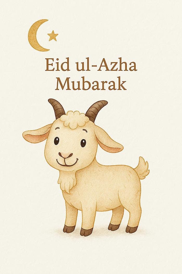 Eid ul-Azha Greeting Card - Digital Download - image 3