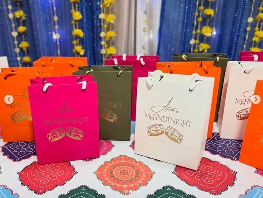 Mehndi Special Favors Goodie Bags/ Guest Return Gift Bag