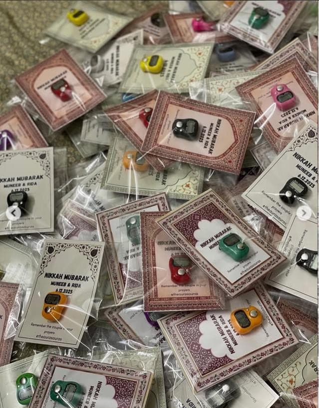 Tasbeeh Counter Favors Per fect For Nikkah Favors