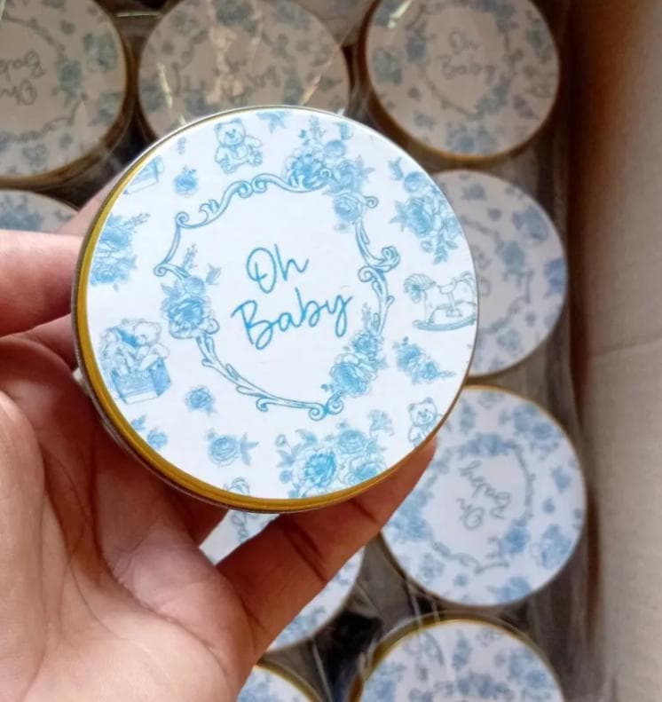 Birth Announcement/ Boy Gender Reveal Box / Sweet Boxes