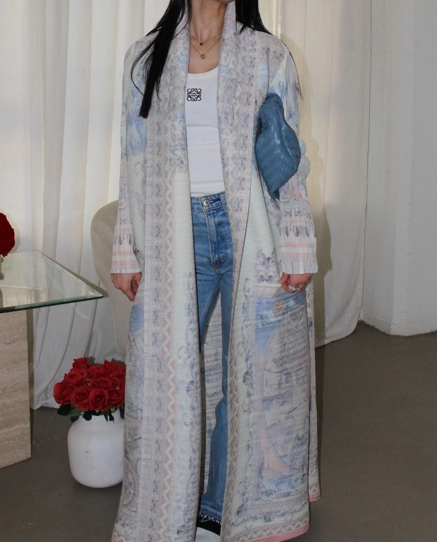 Ramona Pastel Abaya - Open Abaya