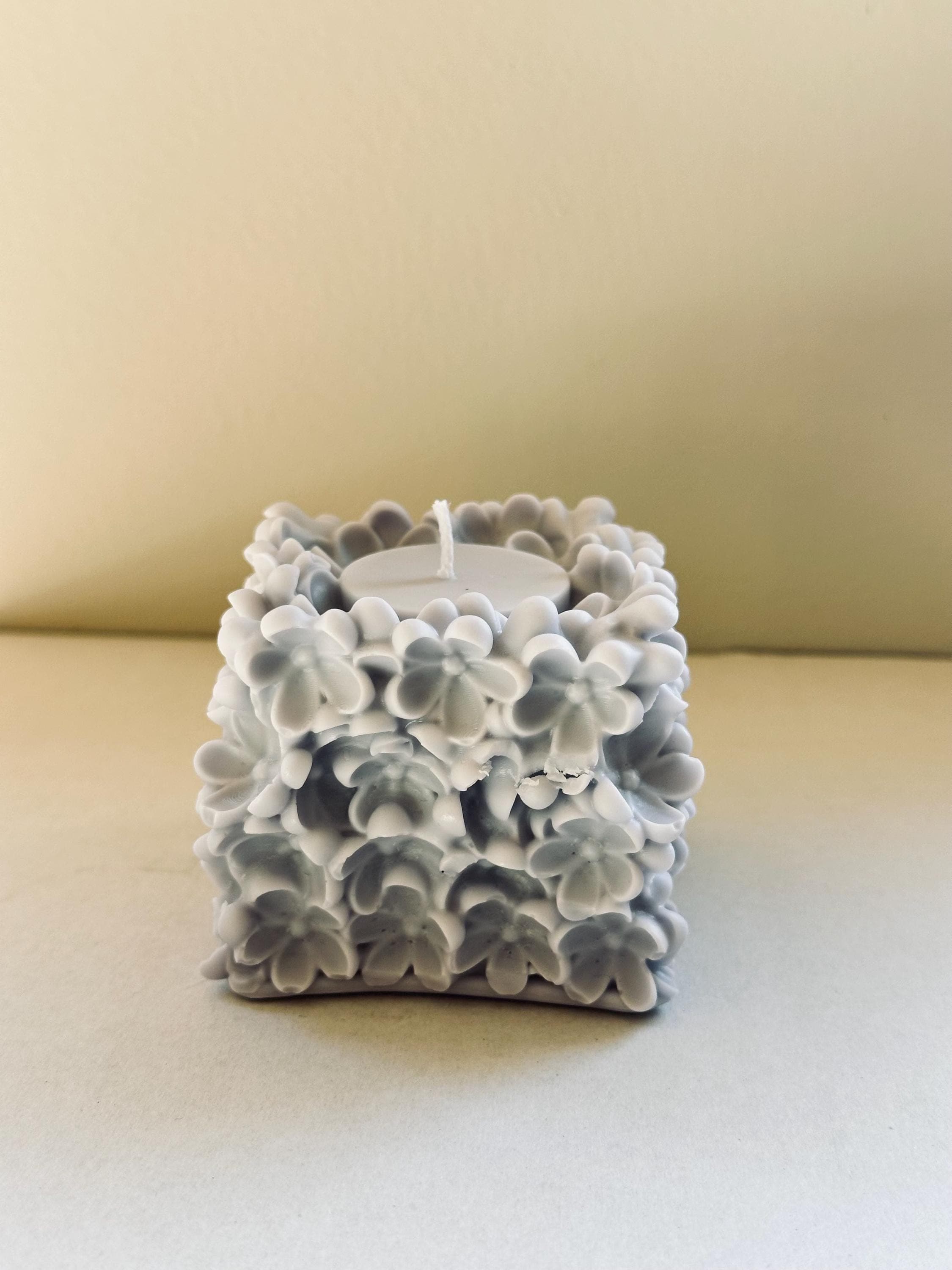 Flower Candle | Handmade Soy Wax Candle | Elegant Flower Candle - image 5