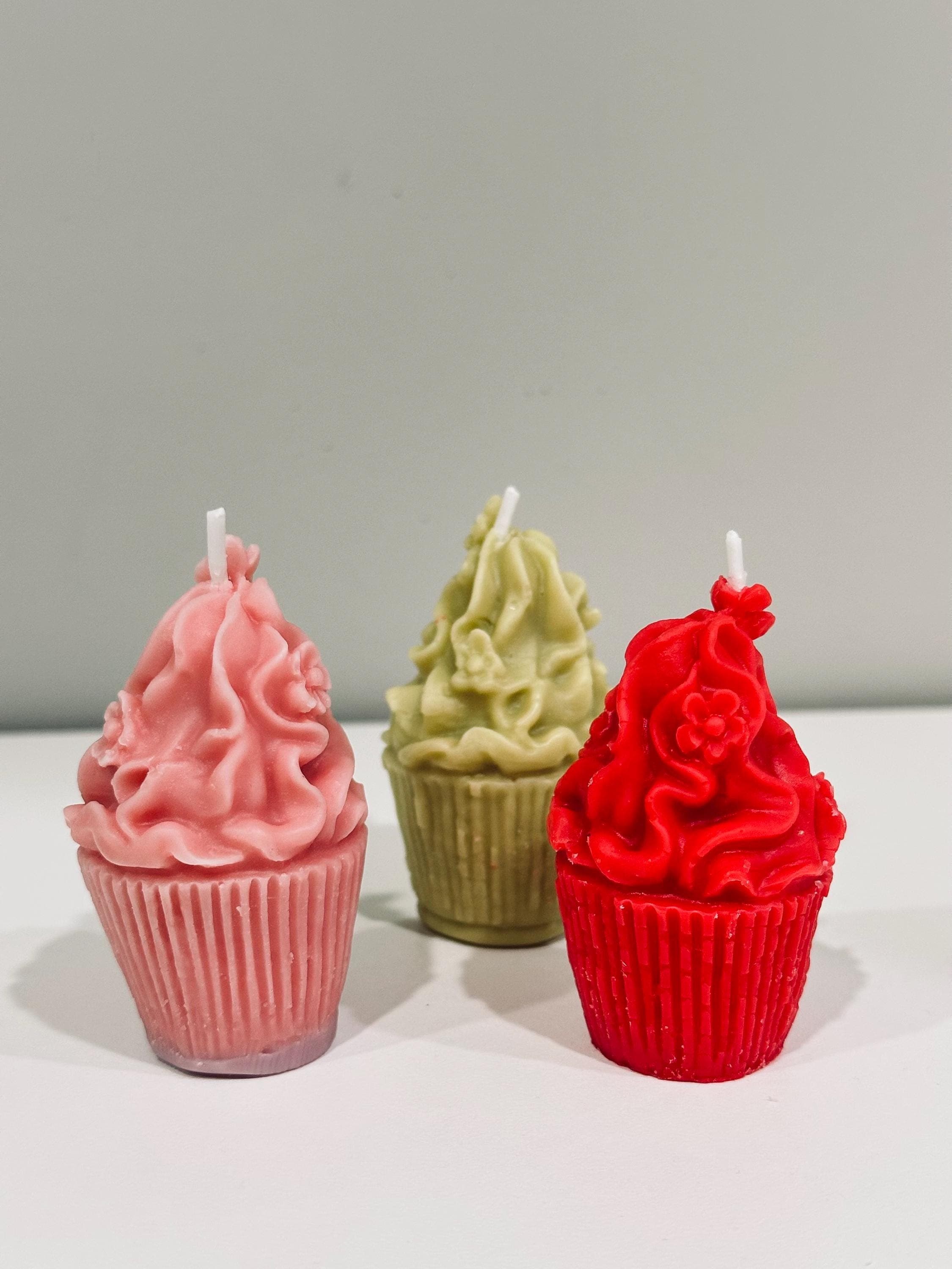 Cupcake Soy Candle | Dessert Candle | Cute Aesthetic Candle | Handmade Gift - image 4
