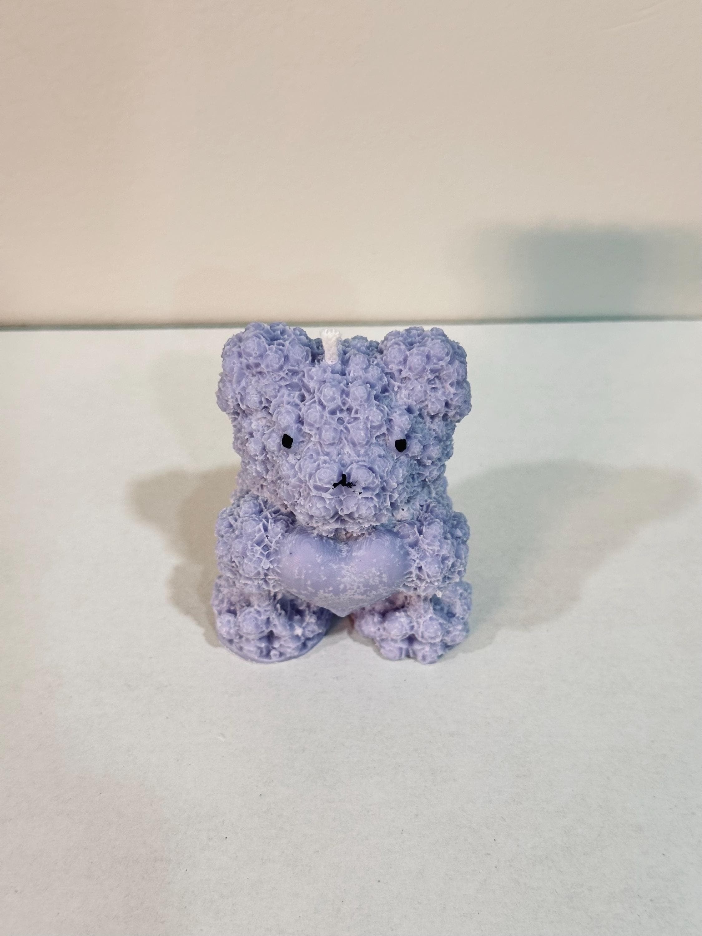 Bear Candle with Heart β Soy Wax Gift, Cute Teddy Candle, Birthday Gift, Baby Shower Decor - image 5