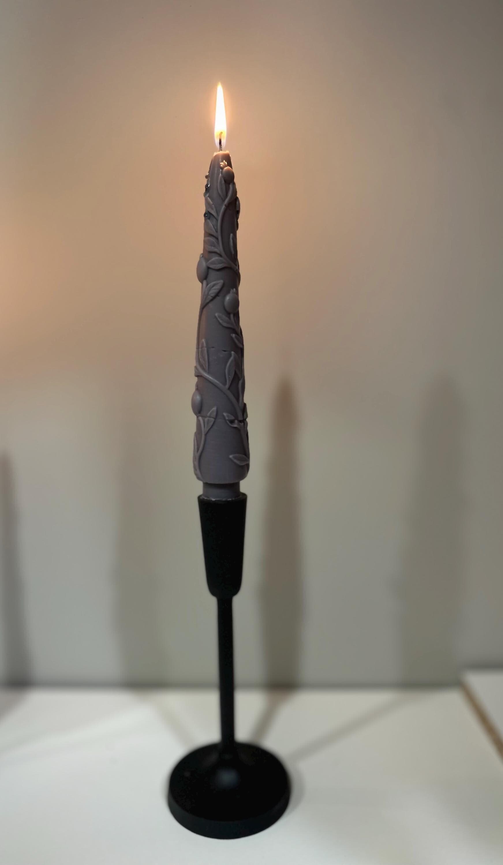 Elegant Taper Candle | Handmade Soy Wax | Modern Home Decor | Aesthetic Gift - image 3