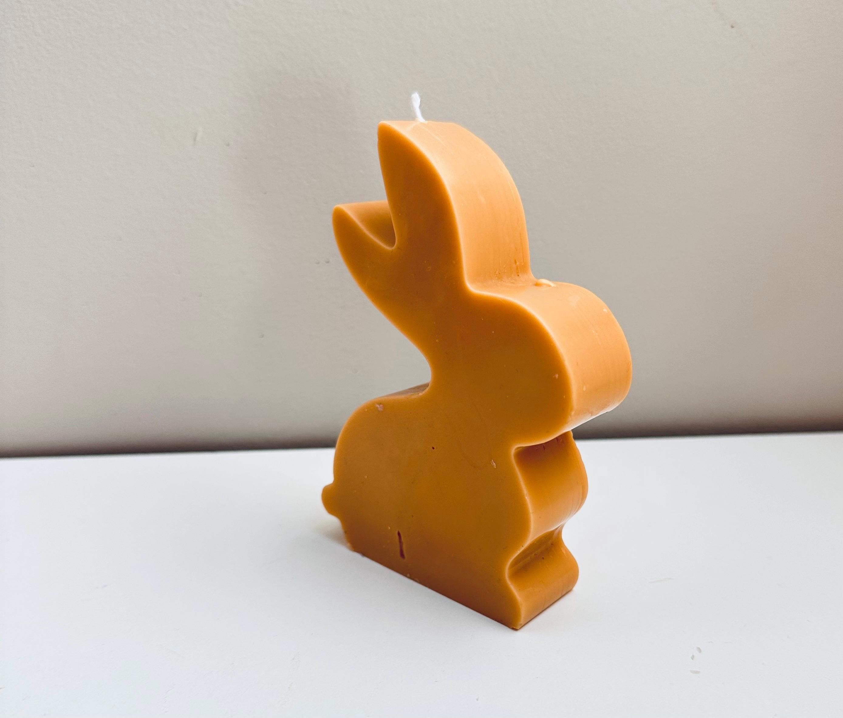 Bunny Candle – Handmade Soy Spring Decor, Cute Rabbit Gift - image 4