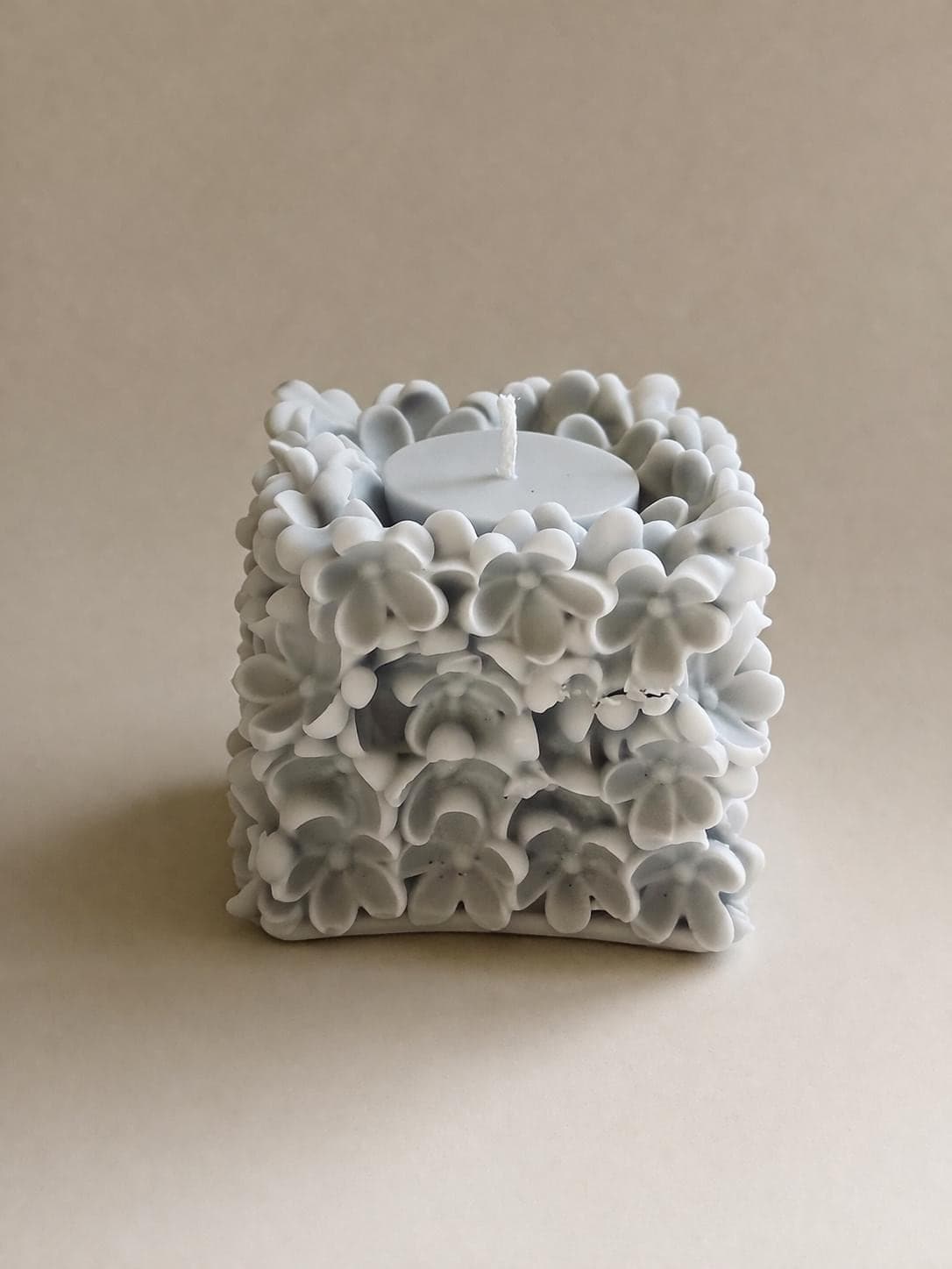 Flower Candle | Handmade Soy Wax Candle | Elegant Flower Candle