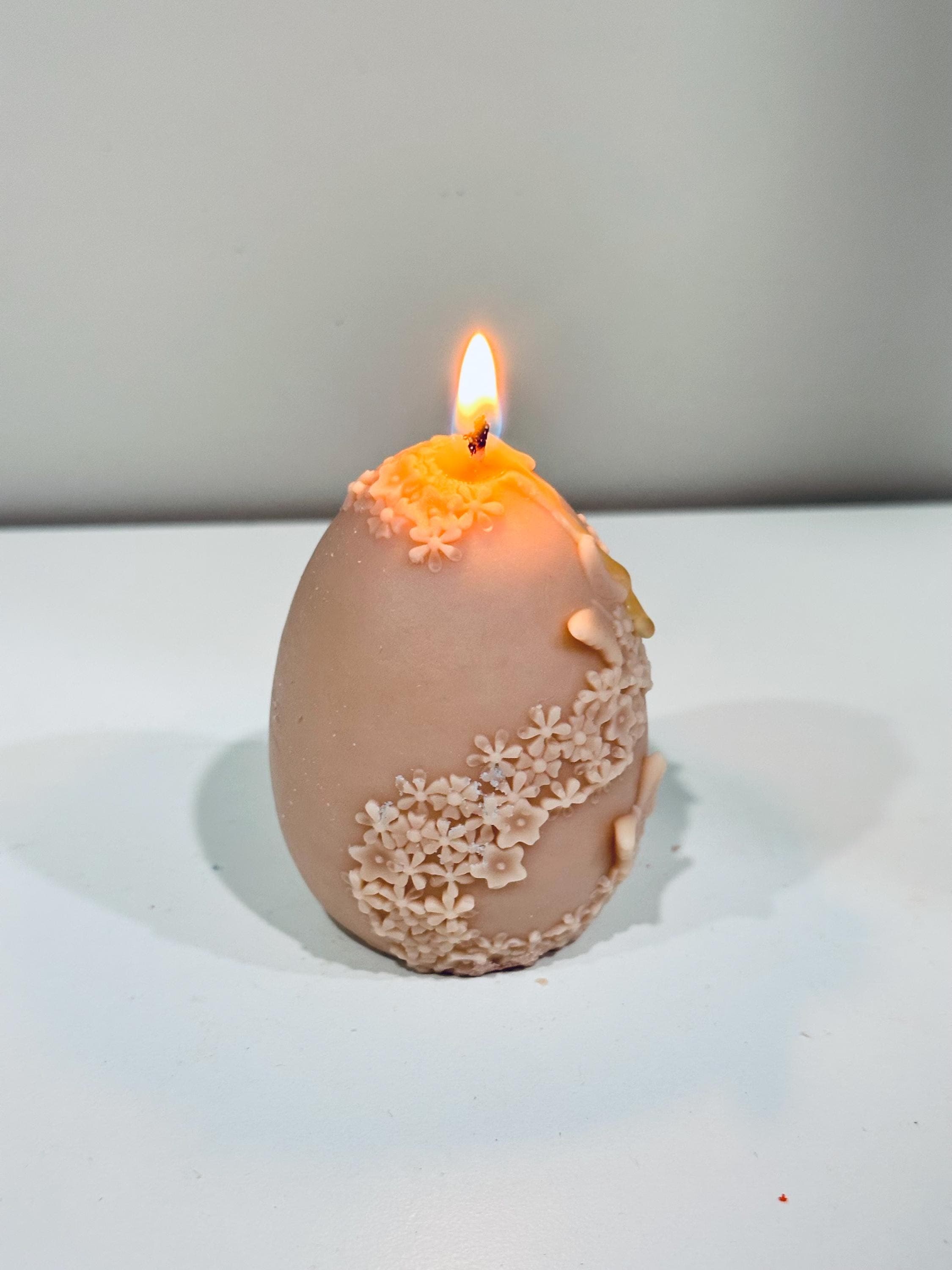Easter Egg Candle | Floral Soy Candle | Spring Decor | Handmade Gift | Easter Decor | Bunny Candle - image 5