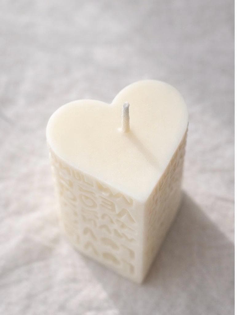 Heart Soy Shaped Candle | Love Candle | Minimalist Home Decor | Gift for Her - image 3