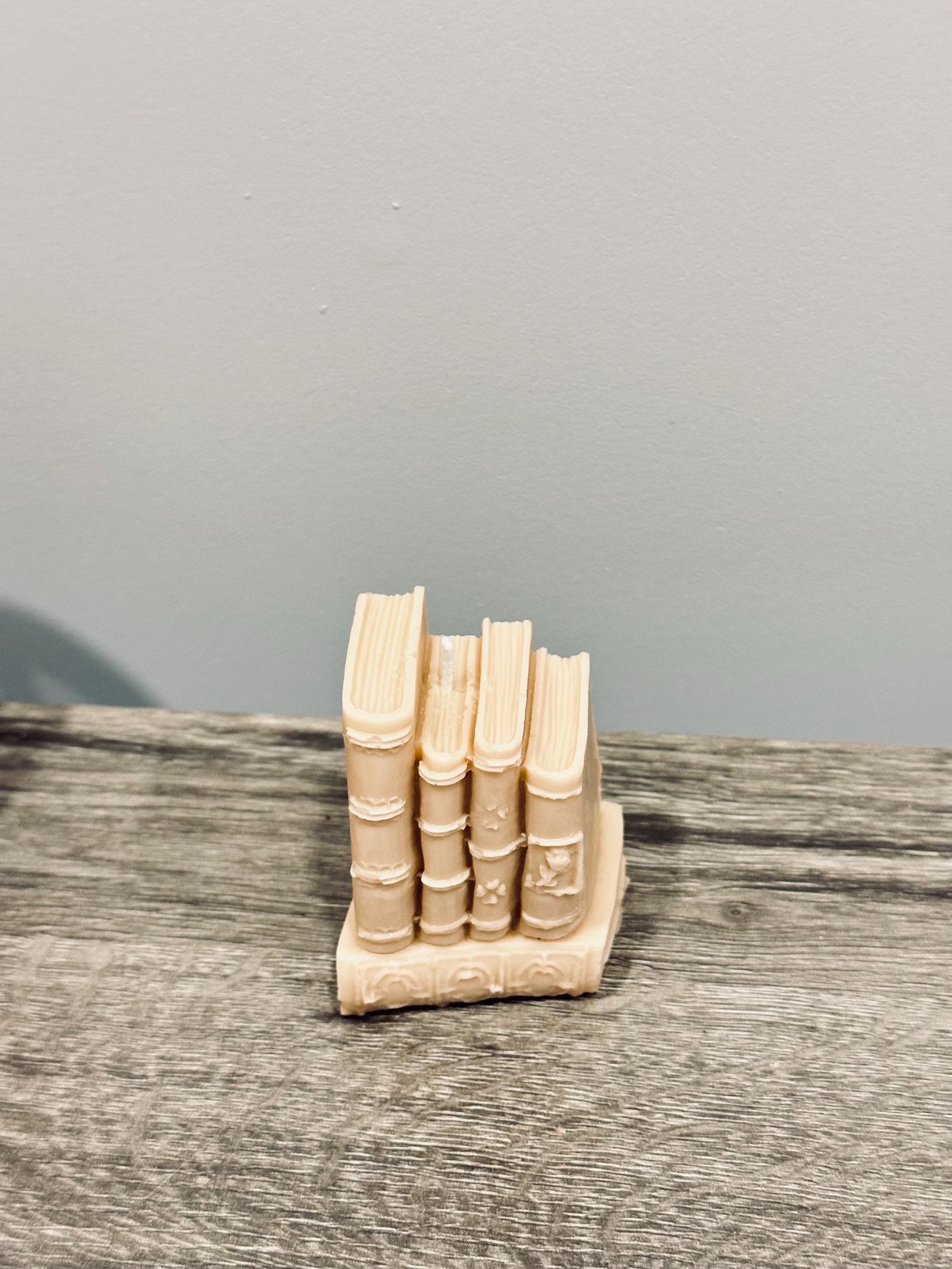 Library Candle Decor | Book Lover Gift | Handmade Soy Wax | Reader Candle | Cozy Home Decor - image 4