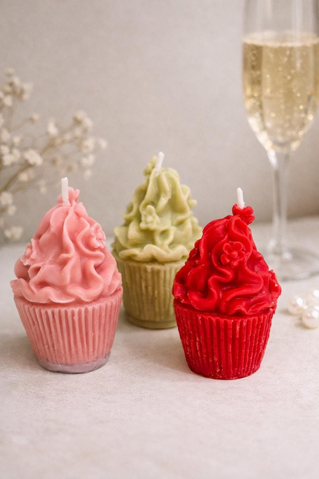 Cupcake Soy Candle | Dessert Candle | Cute Aesthetic Candle | Handmade Gift