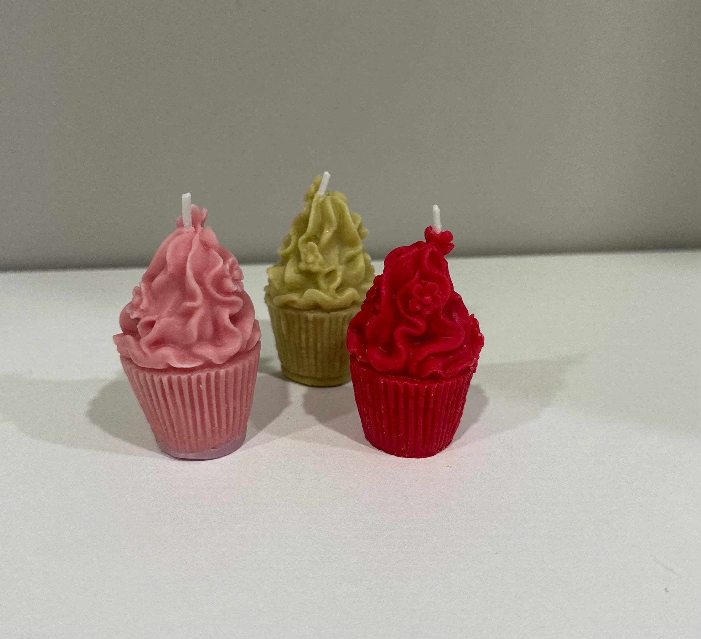Cupcake Soy Candle | Dessert Candle | Cute Aesthetic Candle | Handmade Gift - image 3