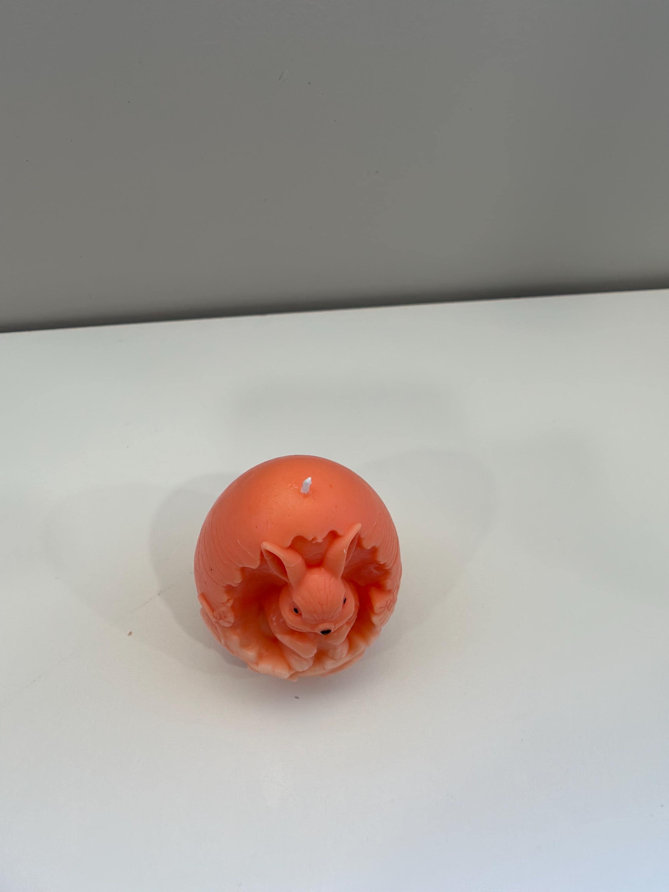 Easter Bunny Egg Candle – Handmade Soy Wax Spring Decor, Cute Rabbit Gift, Easter Basket Candle - image 5