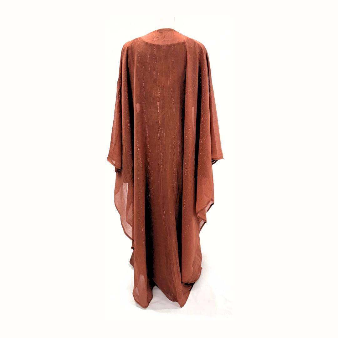 Two-Piece Abaya Set with Belt – Modest Muslim Dress for Eid & Special Occasions - image 5